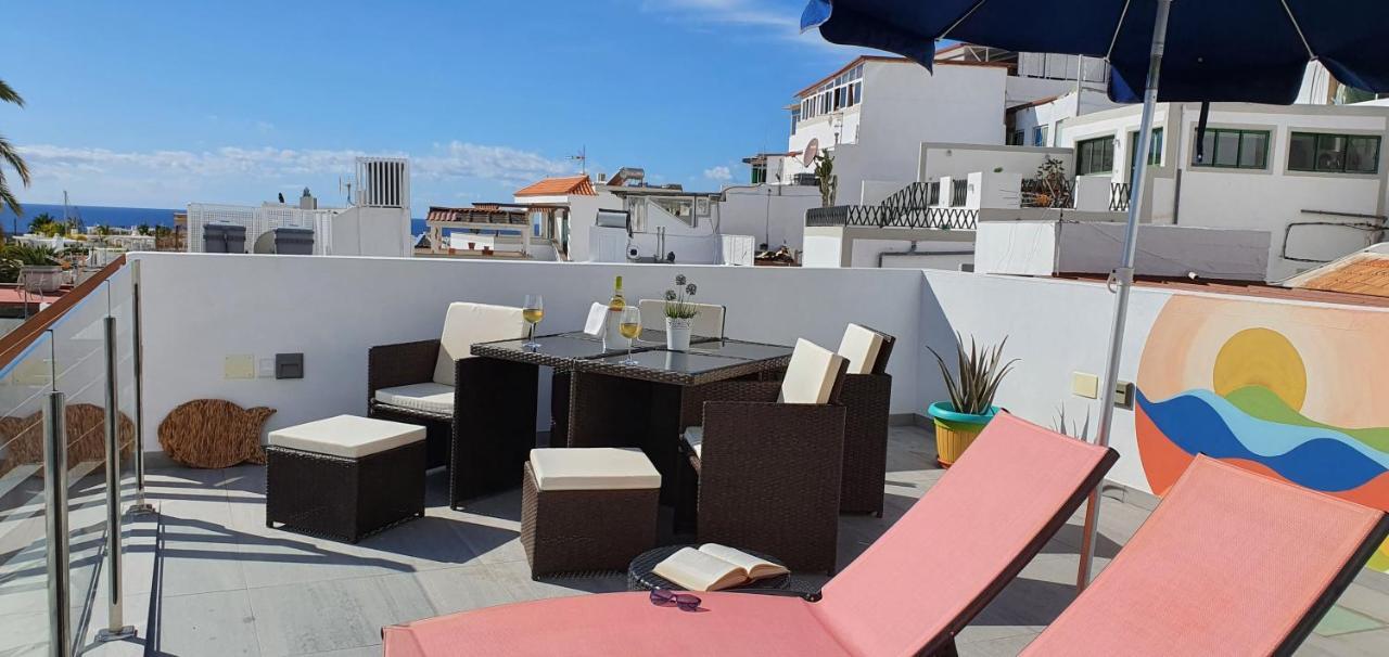 Hd Mogan Coral Apartments Puerto De Mogan Phòng bức ảnh